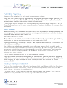 11-07 Detecting Diabetes