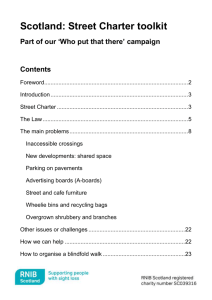 Scotland: Street Charter Toolkit