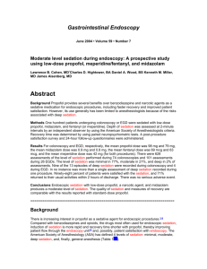 Gastrointestinal Endoscopy