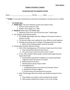 Chapter 14 Section 1 Outline