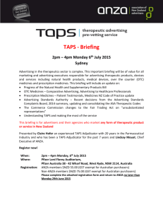 TAPS_Briefing_Sydney_Jul 2015 INVITATION