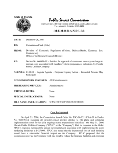 060638.RCM - Florida Public Service Commission