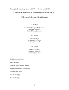 Laboratory mid IR studies of processed ices