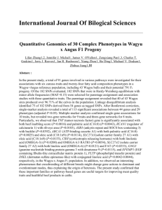 Quantitative Genomics of 30 Complex Phenotypes in