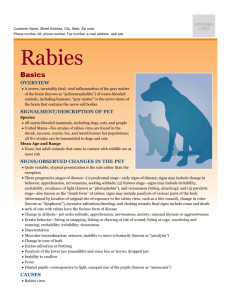 Rabies - Wiley