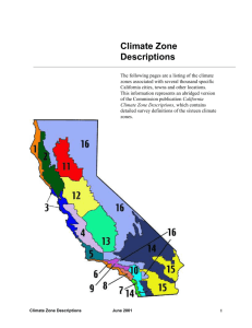 Climate Zone