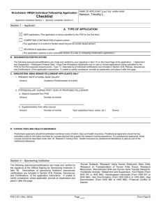 PHS 416-1j (Rev. 6/02), Checklist, Form Page 9