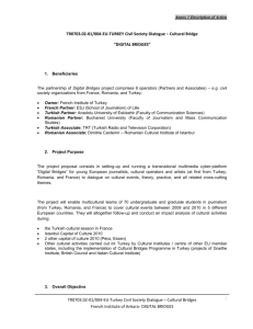 Annex 1 Description of Action TR0703.02-01/004-EU