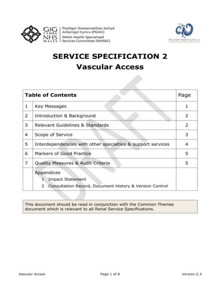 2 3 Vascular Access