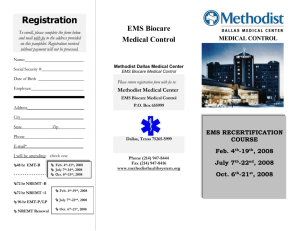 EMS Biocare - Methodist Health System