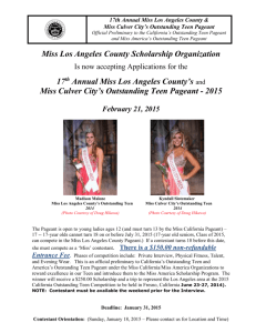 Miss Los Angeles County Scholarship Organization