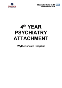 University Department of Psychiatry