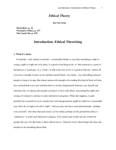 Ethical Theory copy