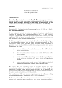 Revised ICAO position on AI 1.6