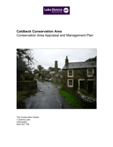 Caldbeck Conservation Area Appraisal and Management Plan