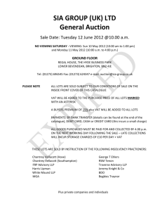 2 - SIA Auctions Ltd