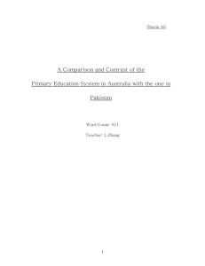 A Comparison and Contrast Essay