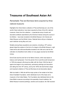 Treasures of Southeast Asian Art