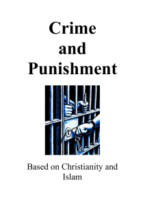 Crime and Punishment - The Polesworth School