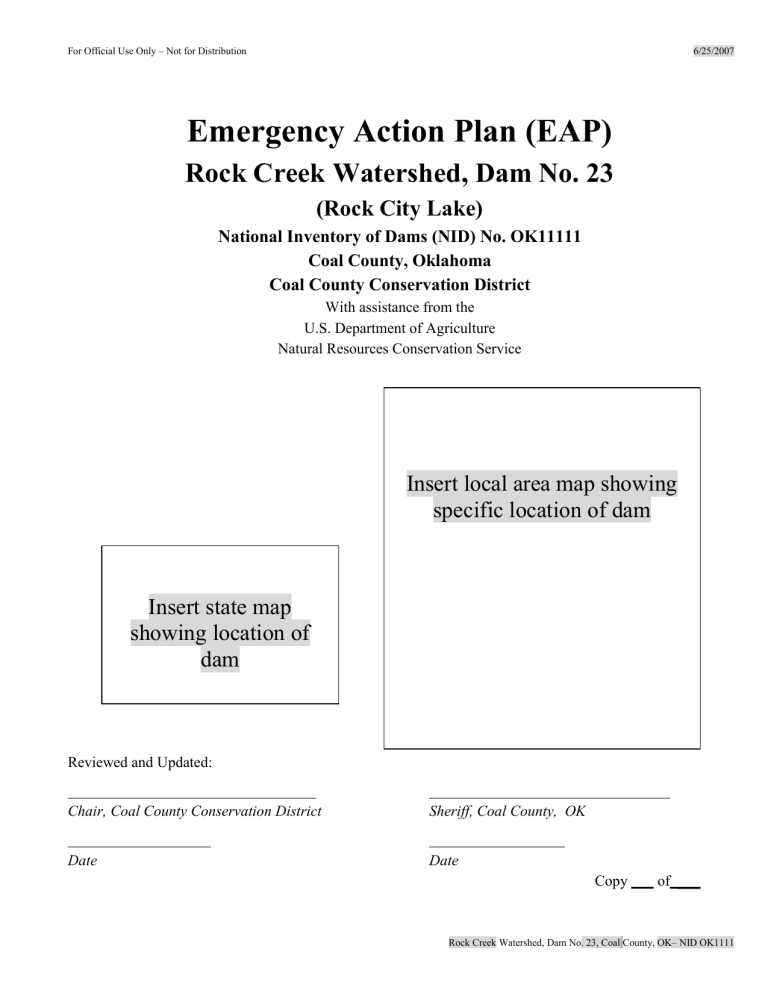 EAP Association of State Dam Safety Officials