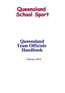 Team Officials handbook 2013