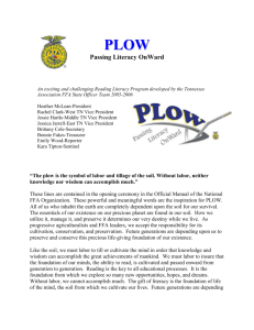 PLOW - Tennessee FFA