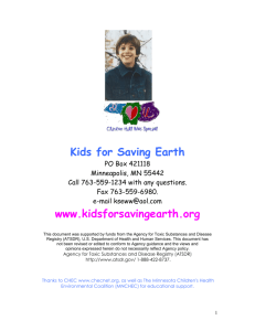 Children`s Environmental Health Slides