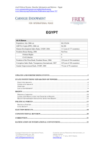 Egypt - Carnegie Endowment for International Peace