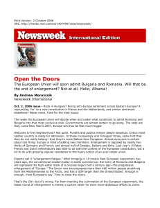 Open the Doors - Princeton University
