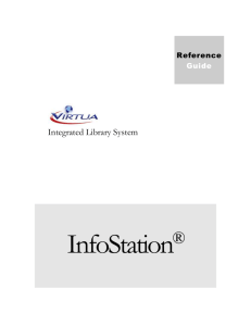 InfoStation Reference Guide