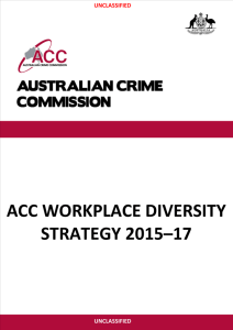 ACC Workplace Diversity Strategy 2015-17