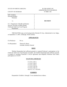 Published - Office of Administrative Hearings