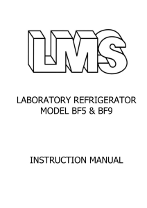 LMS Laboratory Refrigerators are suitable for storing a wide range