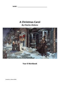 A Christmas Carol Crossword: