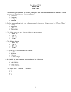 FinalExam - HomePage Server for UT Psychology