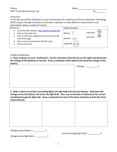 PhET Circuit Lab