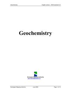 Geochemistry