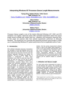 Interpreting Windows NT - University of Massachusetts Boston