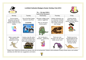 Lichfield Cathedral Badgers Easter Holiday Club 2014 7th – 11th