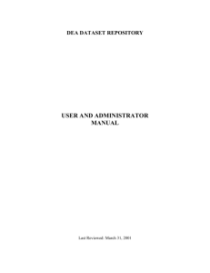 user manual - Engineering & Technology Management