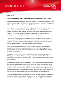 5 July, 2012 The Foundation and CBBC Create New Dani Harmer