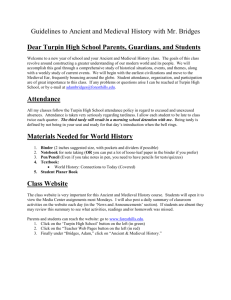 Ancient and Medieval Syllabus - Forest Hills School District