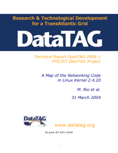 A Map of the Networking Code in Linux Kernel 2.4.20