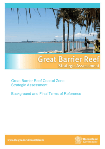 Great Barrier Reef Coastal Zone Strategic Assessment: Background