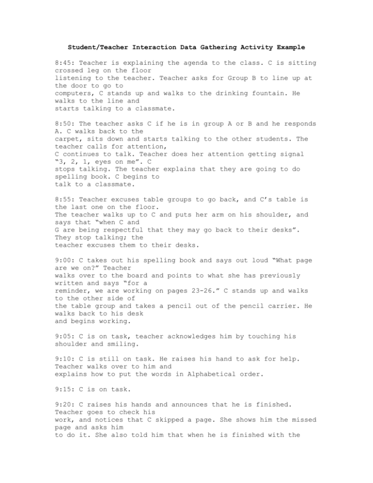 Case Study Activity 4 Example