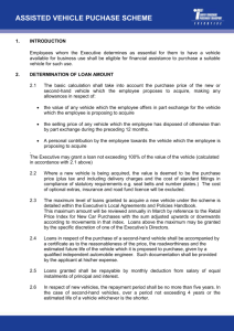 assisted vehicle purchase scheme