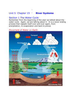 Classifying Rivers - The Three Stages of River Development