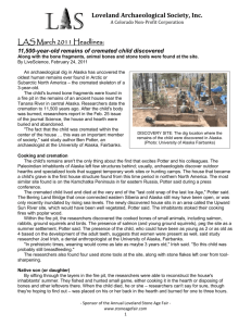 March 2011 Monthly Newsletter - Loveland Archaeological Society