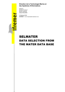 SELMATER User Manual