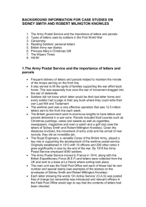 Background information relating to Smith and Knowles